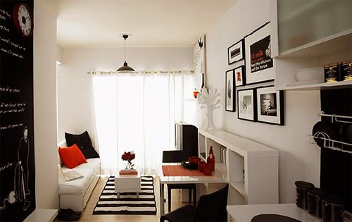 a space Asoke-Ratchada | flat for rent near Rama 9 MRT, Bangkok